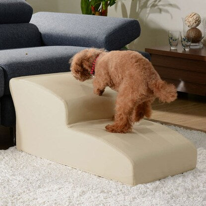 Dog Step 2-step Toy Poodle Model (Ivory)