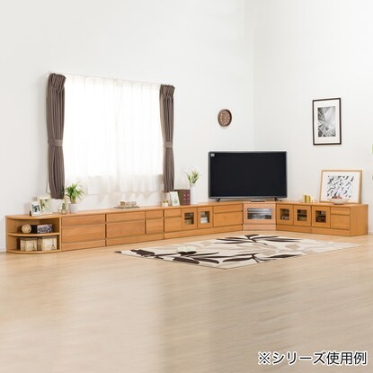 組み合わせて使えるリビングボード（ローボード 幅148.5cm）/ ロータイプ（NA）