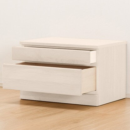 Living board that can be combined (chest width 60cm) / low type (WH)