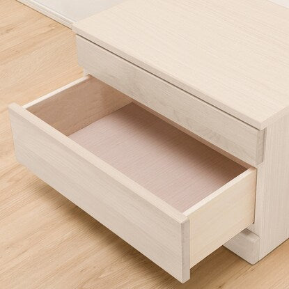 Living board that can be combined (chest width 60cm) / low type (WH)