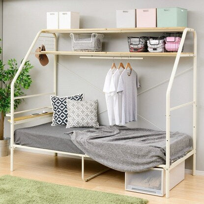 Space-saving nesting pipe bed (2-tier type IV)