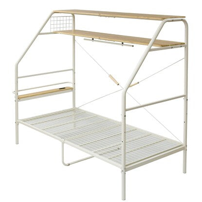 Space-saving nesting pipe bed (2-tier type IV)