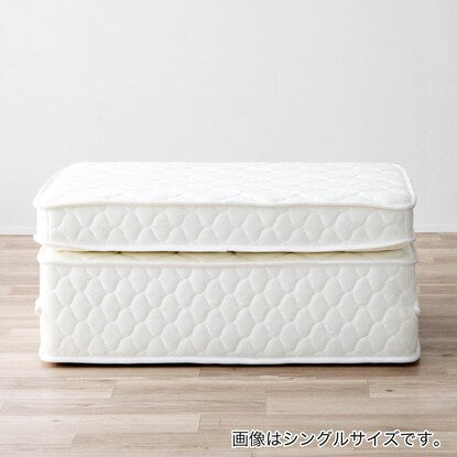 Semi-double 3-fold pocket coil mattress