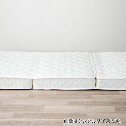 Semi-double 3-fold pocket coil mattress