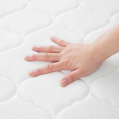 Semi-double 3-fold pocket coil mattress