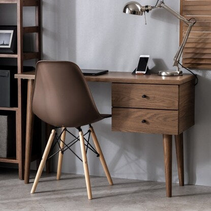 Scandinavian style slim desk (depth 40cm SN WAL)