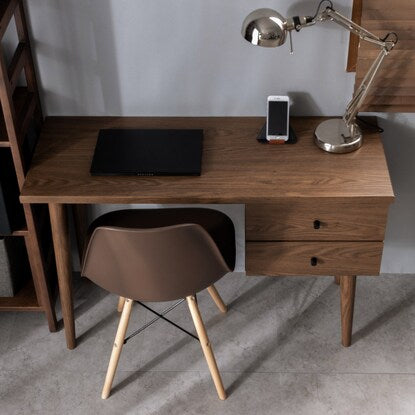 Scandinavian style slim desk (depth 40cm SN WAL)