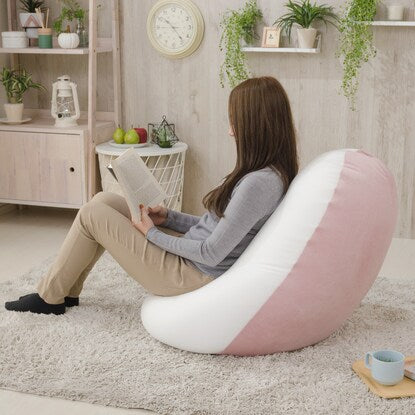 Drop-shaped bead cushion (pink)