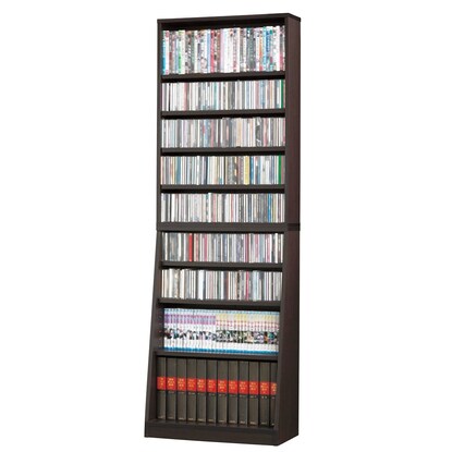 Open bookshelf that can be stored by size (W60 DBR)