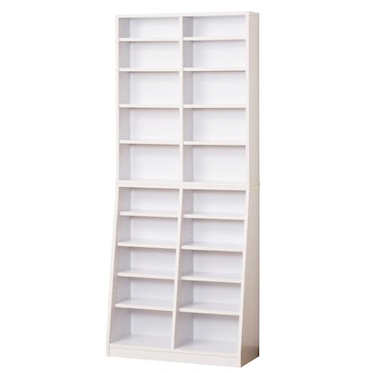 Open bookshelf that can store items by size (W75 WH)