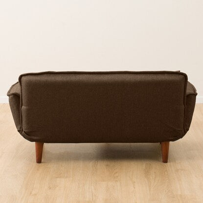 Compact couch sofa with ottoman (BR)