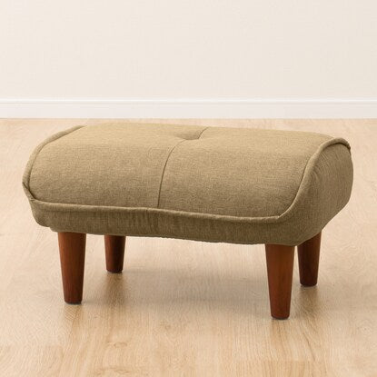 Compact couch sofa with ottoman (BE)