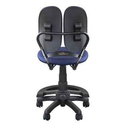 Compact chair that reduces strain on the lower back (NV)