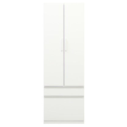 Stylish compact dining board (60cm wide, white)