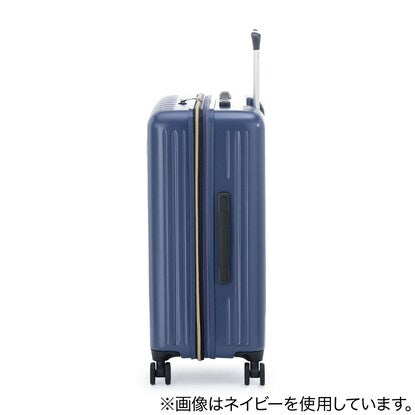 拡張ジッパータイプキャリーケース（85-98L マットサンドベージュ）