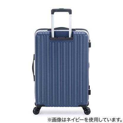 拡張ジッパータイプキャリーケース（85-98L マットサンドベージュ）