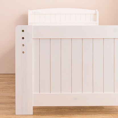 Bed with headboard and slats (high type S WW)