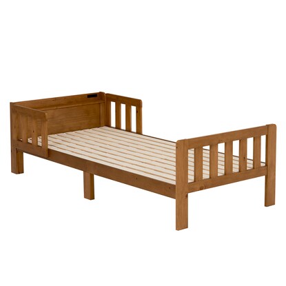 Family bed with bed guard (S LBR)