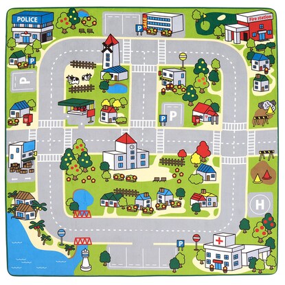 Washable Kids Rug Newtown 190 x 190