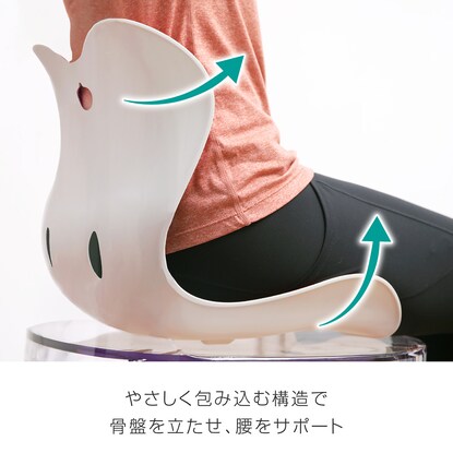 姿勢サポートチェア L（男性向き）BK