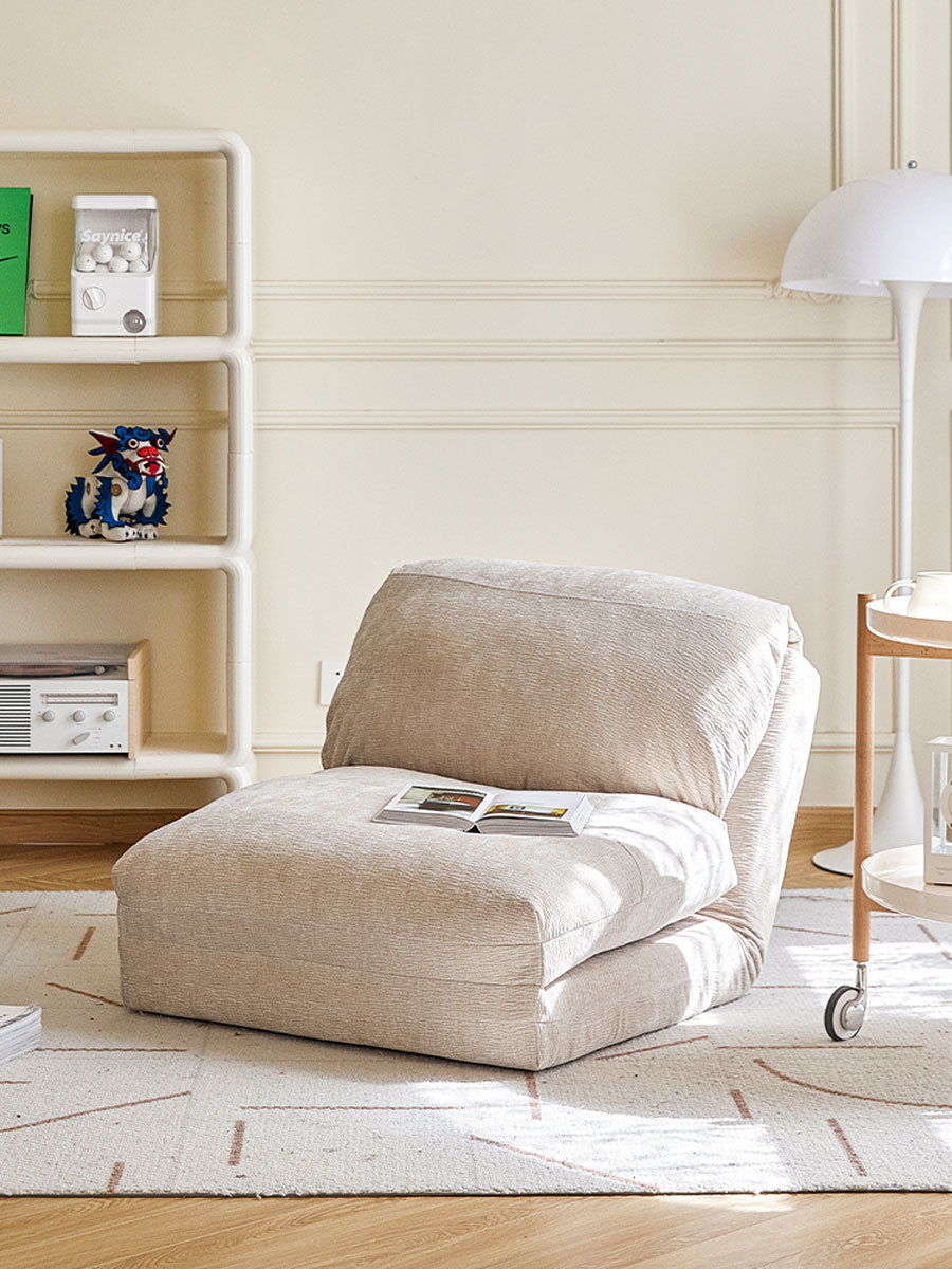 Luxury Chenille Foldable Sofa Bed
