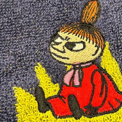 MOOMIN ムーミンフェイスタオル（よるのおさんぽ）34×80