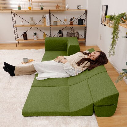 Covering low sofa 3-piece set (Task GR)