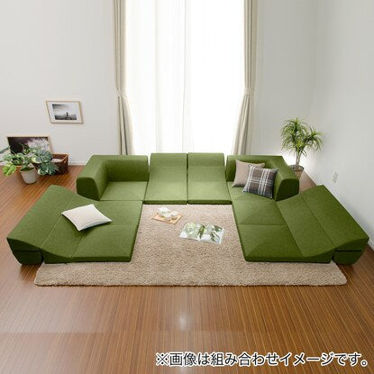 Covering low sofa 3-piece set (Task GR)