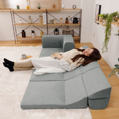 Covering low sofa 3-piece set (Task GY)