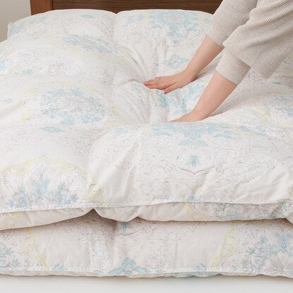 Volume-up duvet (Ukrainian white duck down 85% single size)