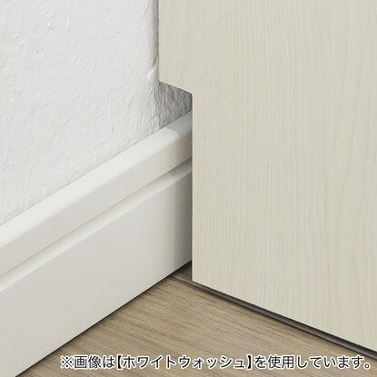 A thin square cabinet with a beautiful wood grain pattern, one row of doors (left-opening, width 38cm, NGY)