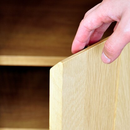 Solid oak sideboard (120cm wide)