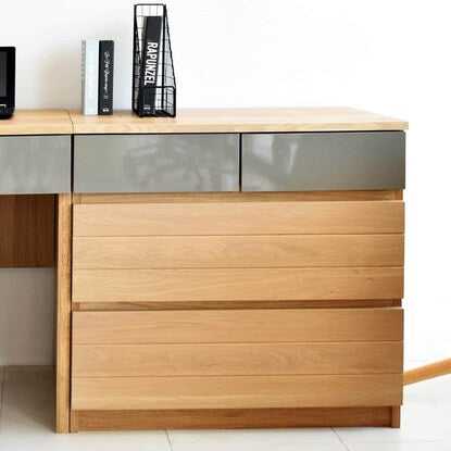 Solid oak sideboard (width 80cm)