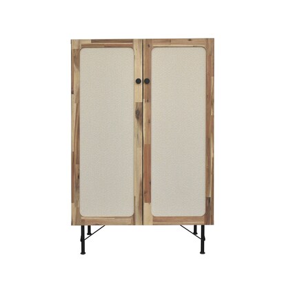 Linen pattern cabinet (width 80cm)