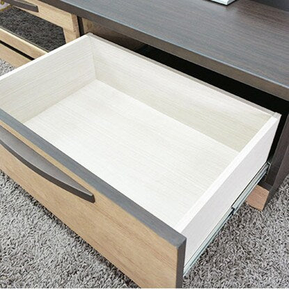 Simple wood grain design TV stand (120 NA)