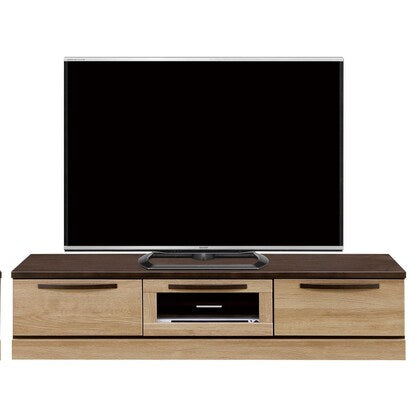 Simple wood grain design TV stand (150 NA)