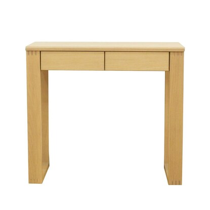 Natural wood desk (80cm wide, natural)