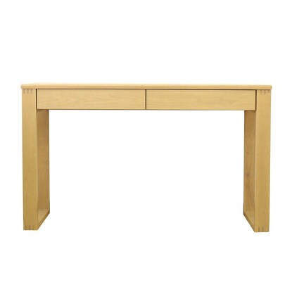 Natural wood desk (120cm wide, natural)