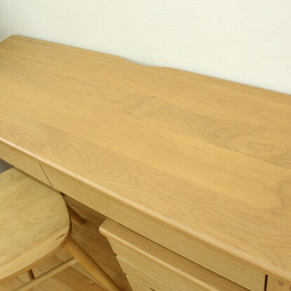 Natural wood desk (120cm wide, natural)