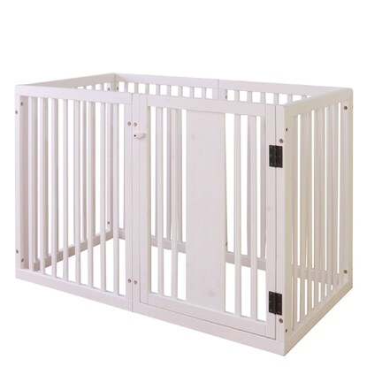 A warm wooden dog enclosure (WH)