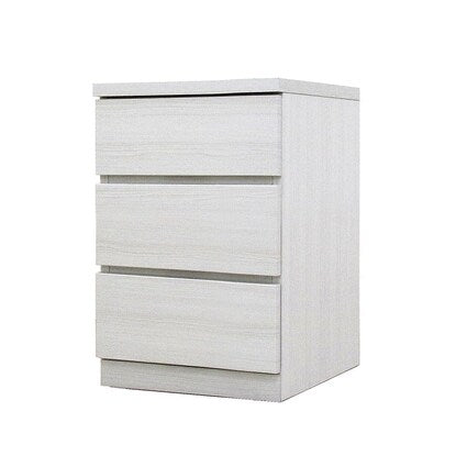 Selectable Chest 40 3 Drawers Depth 44 White