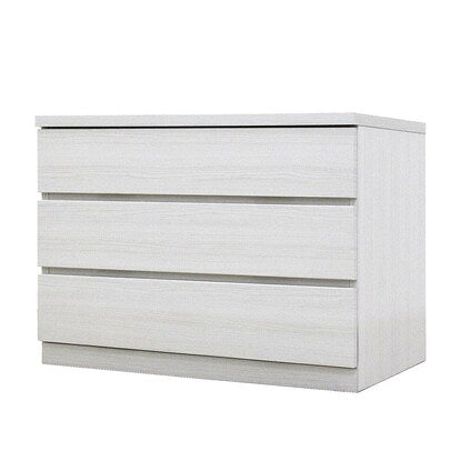 Selectable Chest 80 3 Drawers Depth 44 White