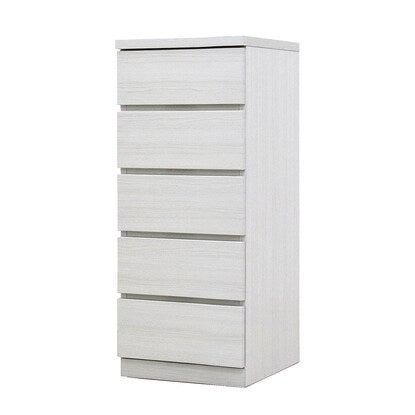 Selectable Chest 40 5 Drawers Depth 44 White