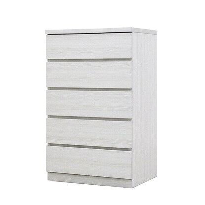 Selectable Chest 60, 5 Drawers, Depth 44, White