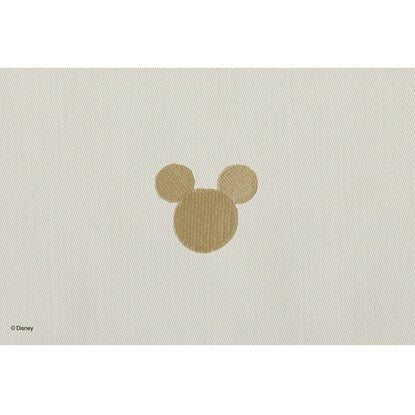 Gold Mickey Mouse pillowcase (white)