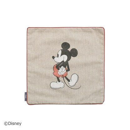 Mickey Mouse cushion cover (beige back 45 x 45 cm)