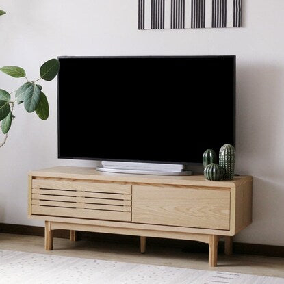 TV stand with power outlet (120cm wide, NA)