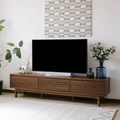 TV stand with power outlet (180cm wide)