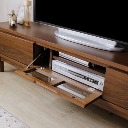 TV stand with power outlet (180cm wide)