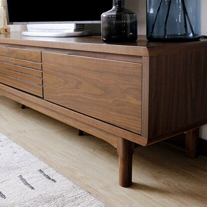 TV stand with power outlet (180cm wide)